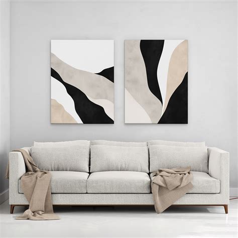 Black White Wall Art Bedroom Wall Art Living Room Art - Etsy