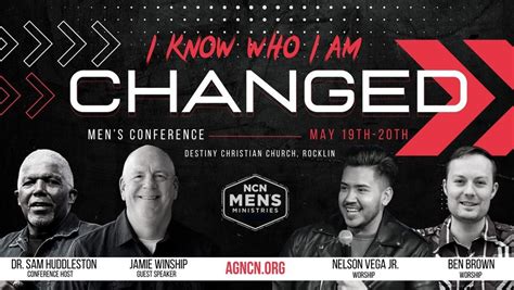 Changed - Mens Conference, Destiny Christian Church, Rocklin, 19 May 2023 | AllEvents