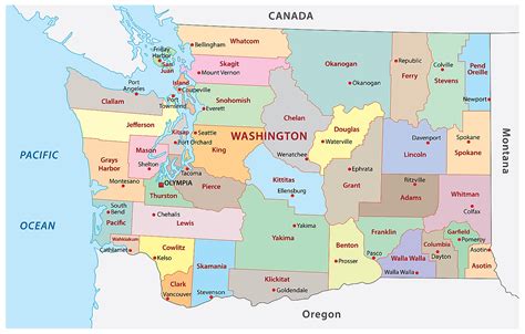 Washington Maps & Facts - World Atlas