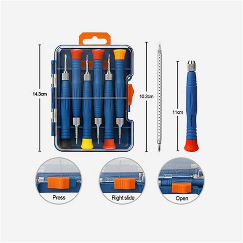 12PCS Magnetic Driver Kit screwdriver set