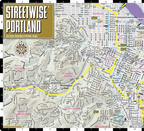 Portland oregon Neighborhoods Map | secretmuseum