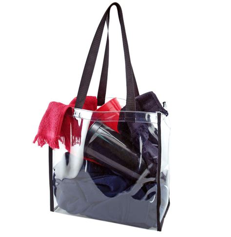 Clear Stadium Tote – Clear-Handbags.com