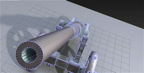 3D Model Cannon Gun - TurboSquid 1422574