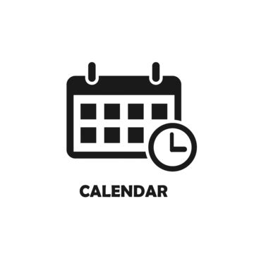 Calendar And Time Icon PNG Images, Vectors Free Download - Pngtree