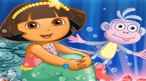 DORA THE EXPLORER - Dora's Mermaid Adventures Movie Game | New Full ...