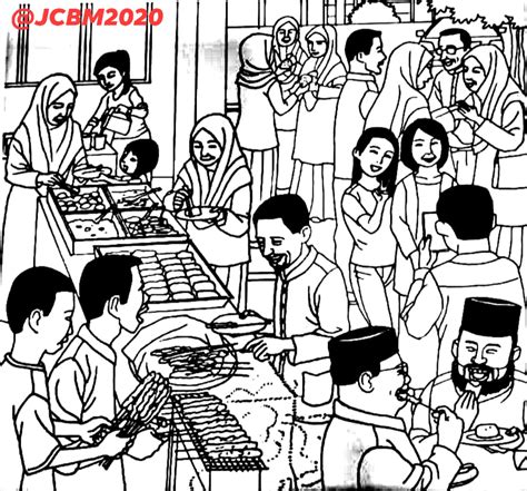 Suasana Rumah Terbuka Hari Raya Aidilfitri Dekorasi R - vrogue.co