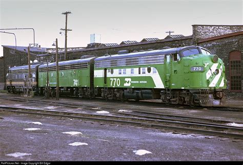 BN 770 Burlington Northern Railroad EMD F9(A) at Staples, Minnesota