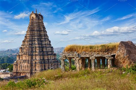 Virupaksha Temple. Hampi, Karnataka, India | High-Quality Architecture Stock Photos ~ Creative ...