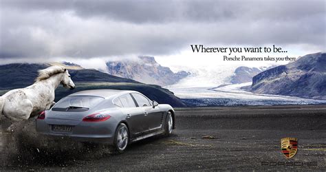 Porsche Panamera 3D/Photo compositing on Behance