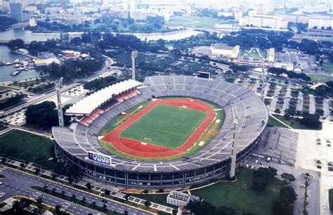 the old Kallang National Stadium in 2021 | National stadium, City photo, Photo