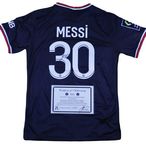 Lionel Messi Signed Paris Saint-Germain Jersey - CCSmemorabilia