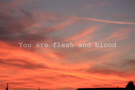 You are flesh and blood - Florence and the Machine, Third eye lyrics ...