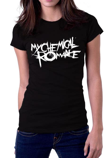 My Chemical Romance Mcr Band Logo Women's T-Shirt S M L Xl Xxl | T ...