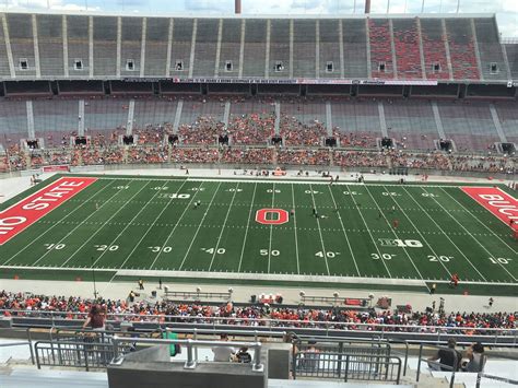 Ohio State Stadium Seating Map | Elcho Table