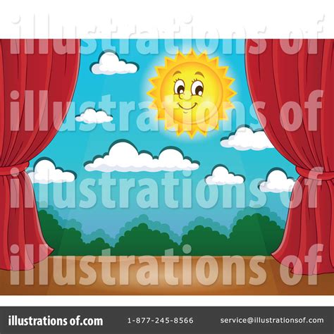 Stage Clipart #1305216 - Illustration by visekart