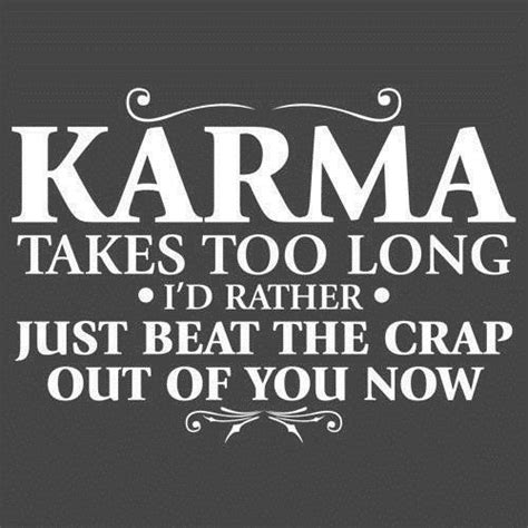 Funny Karma Quotes. QuotesGram