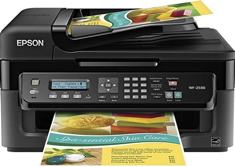 Best Buy: Epson WorkForce WF-2530 Wireless All-in-One Printer Black C11CC37201