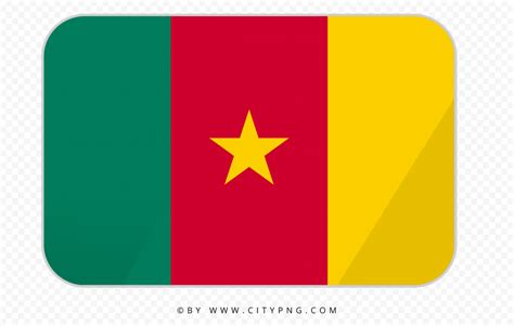 HD Cameroon Flag Icon Transparent Background | Citypng