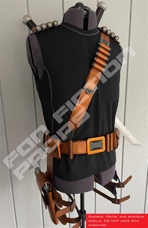 Deathstroke Inspired Costume Belt and Holster Set – TraywickDesigns