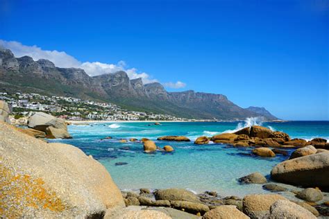 Camps Bay Beach Stock Photo - Download Image Now - iStock