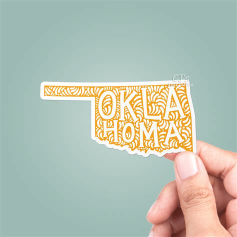 Oklahoma State Sticker – CJ's Sticker Shop