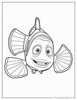 Finding Nemo Printable Coloring Pages sketch template