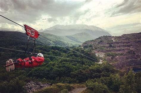 The World's Fastest Zip Line Just Got Even Faster | Ziplining, Travel locations, Snowdonia ...