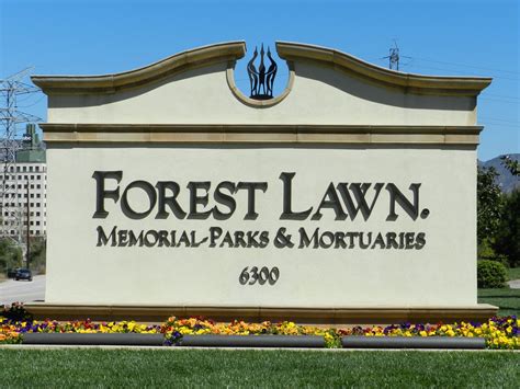 Forest Lawn Cemetery Hollywood Hills, Los Angeles, California ...