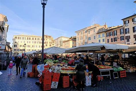 Campo de' Fiori, market in Rome