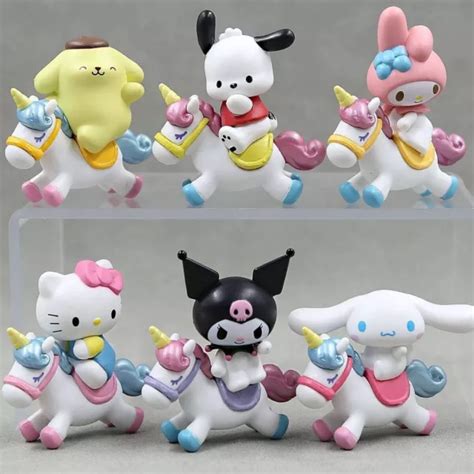 24 PCS SANRIO Keychain Toy Hello Kitty Cinnamoroll Kuromi Random Figures New Box EUR 36,59 ...