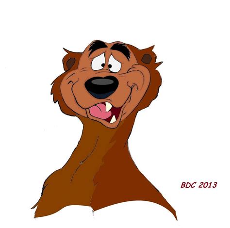 Disney_Humphrey the Bear_Brown Study by BecDeCorbin on deviantART