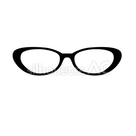 Fashionable glasses 113437 - Free Download - silhouetteAC