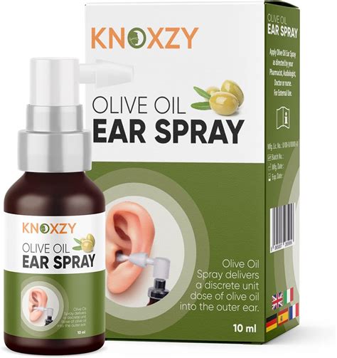 Knoxzy 10ml Olive Oil Ear Spray - Natural Ear Care & Cleaning Solution – Vision Pharmacy