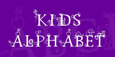 Kids Alphabet Font · 1001 Fonts | Alphabet for kids, Fonts alphabet, Alphabet