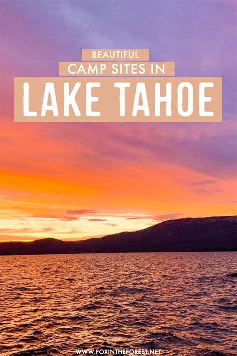 The Best Lake Tahoe Camping Spots | Local Lake Tahoe