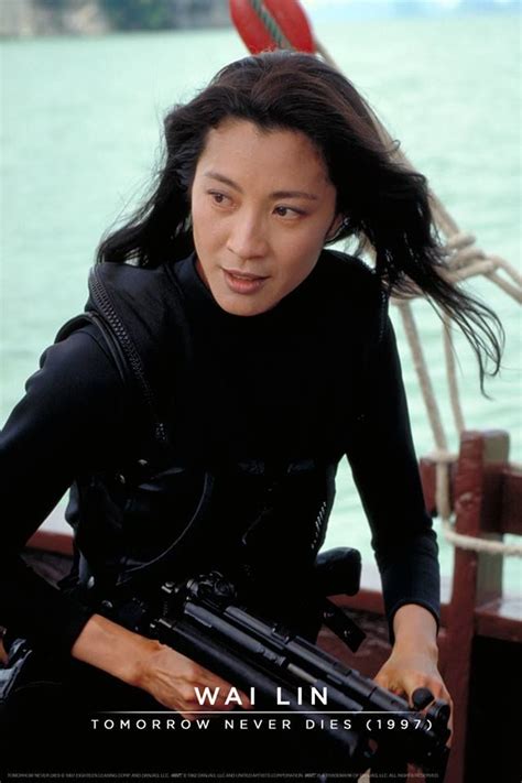 Michelle Yeoh as Wai Lin in TOMORROW NEVER DIES (1997). | Art in 2019 | Michelle yeoh, Action ...