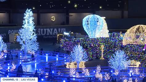 Enchant Christmas is back at the Las Vegas Ballpark with a brand new interactive light maze