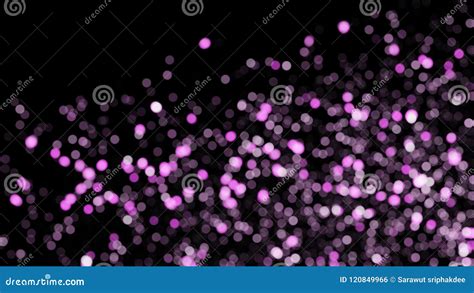 Pink Bokeh Space Black Background, Blur with Bokeh Effect, Out O Stock Photo - Image of effect ...