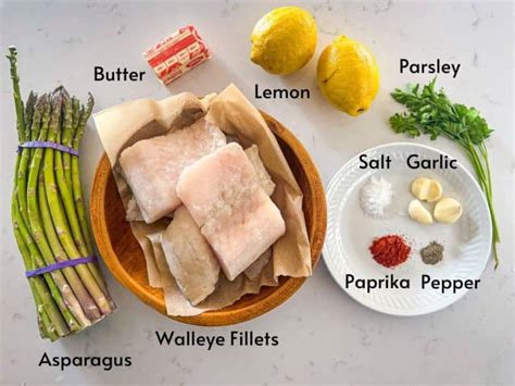 Baked Walleye Recipe with Lemon Butter - Weekday Pescatarian