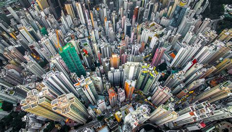 Drone Captures An Absurd Density Of Hong Kong's High-Rises | DeMilked