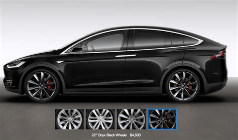 Tesla Model X Wheels and Tires Specifications