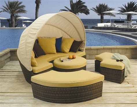 Serenity Lounger Set/5 | Comfortable seating, Lounger, Round ottoman coffee table