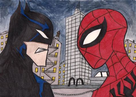 batman vs spiderman by stupidboy187 on DeviantArt