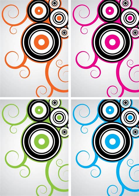 Cool Circle Designs | Cool Vector Design Swirls | ⚛PATTERNS⚜⚜PRINTS⚛ ...