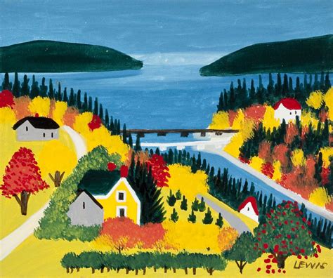 Maud Lewis, 'Ben Loman by the Sea' at Mayberry Fine Art | Canadian art, Maud lewis, Art