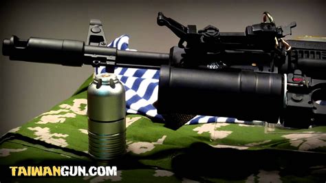 GP-25 Grenade Launcher for AK - Airsoft Replica Presentation - YouTube