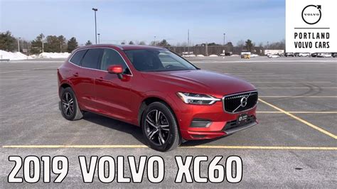 Fusion Red Metallic 2019 Volvo XC60 / Walkaround with Heather - YouTube