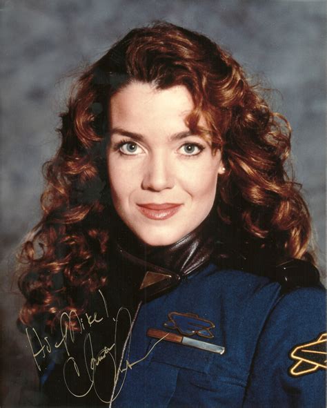 Claudia Christian as Susan Ivanova (Babylon 5). She is so awesome ...