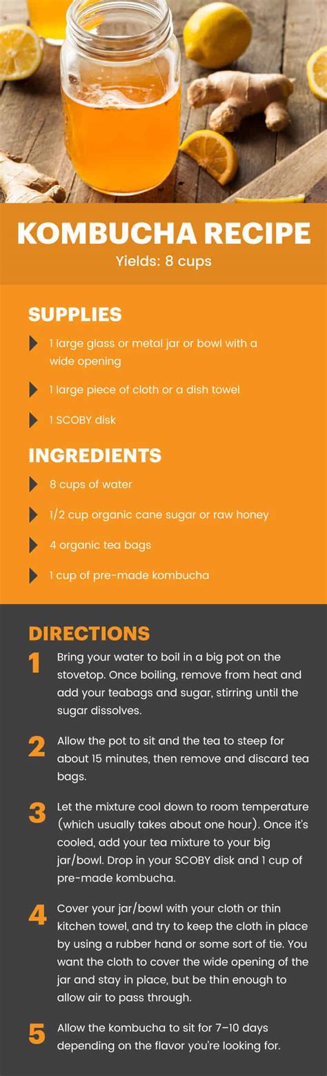 Kombucha Benefits, Nutrition Facts and DIY Recipe – General Health Magazine