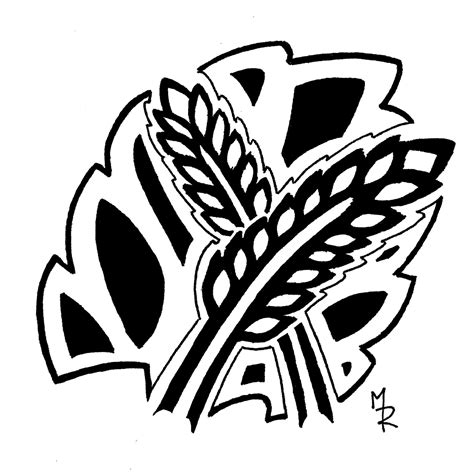 Black Wheat Clip Art drawing free image download